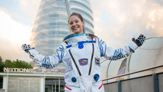Astronaut Mollie and Rocket Tower